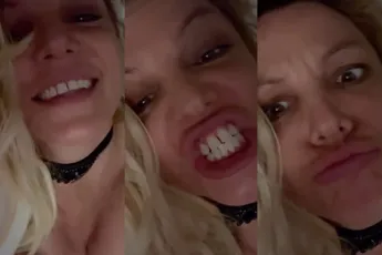 Wakker worden naast Britney Spears is doodeng, joh!