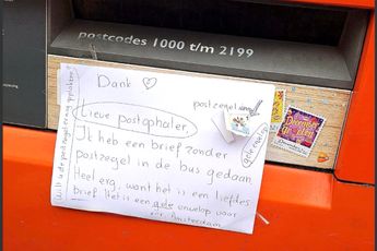 Hopelijk heeft postbode enige juiste gedaan met liefdesbrief zonder postzegel