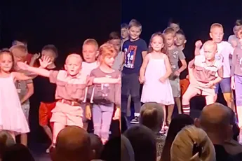 Mannetje in Zuid-Afrika gaat tijdens schoolvoorstelling helemaal los op 'Lyfie' van Bernice West