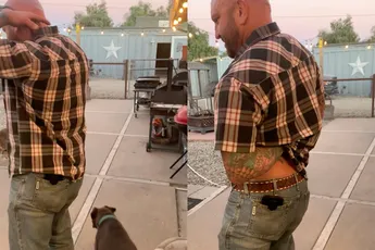 Wat je dus ook niet wil: Een spin in je shirt