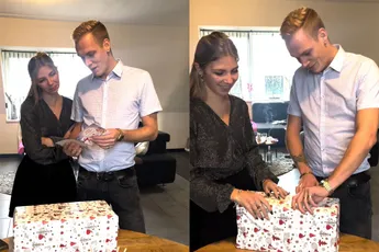 Broer krijgt echt heel mooi cadeau van zijn zus, maar 'Wait For It'