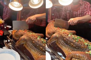 Eet eens een keer wat anders: Weleens aan krokodil gedacht?