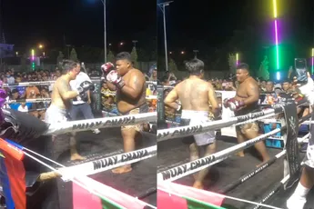 Kickboksen in Thailand is vechten zonder glitter en glamour