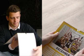 Voetbalteam DVG 5 uit Liempde heeft eigen kerstcommercial gemaakt