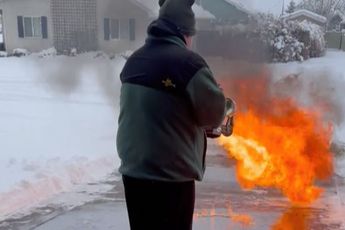 Als je een vlammenwerper verkiest over een sneeuwschuiver