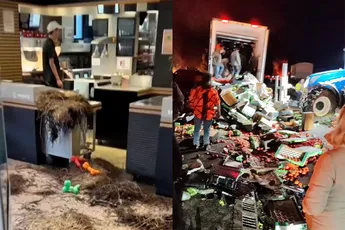 Boze Franse boeren zijn toch van een ander niveau, daar wil je geen ruzie mee