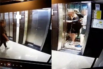 Koppeltje kan de buurvrouw na avontuurtje in de lift nooit meer normaal aankijken