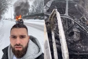 Range Rover van Dorentina, vrouw van Kosso, in vlammen opgegaan in Limburgse Hulsberg