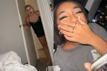 Vrouw wil van bil gaan met vriendje, maar huisgenoten denken daar anders over