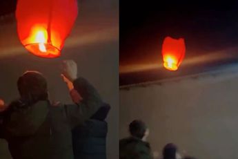 Wensballon levert vooralsnog niet echt geluk op