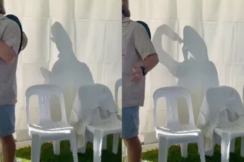 Aussie dacht een rustig plekje voor snuif-fuif gevonden te hebben