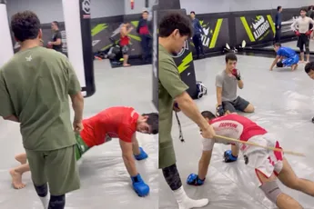 Bij MMA-trainer Jasur Alijanov moet je niet te laat komen