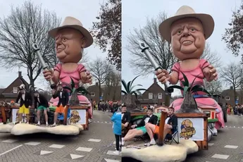 Peter Gillis carnavalswagen is toch wel legendarisch