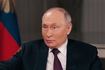 Vladimir Poetin geeft half uur geschiedenisles over Rusland in interview met Tucker Carlson