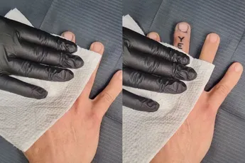 De ideale tatoeage voor als je al een tijdje getrouwd bent