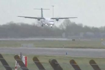 Landen wilde niet in een keer lukken voor vliegtuig op Dublin Airport