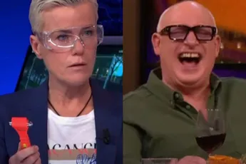 Bij Vandaag Inside lachen ze Ellie Lust keihard uit om een fragment uit '112 Vandaag'