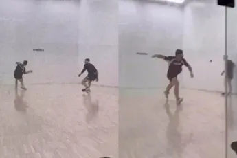 Als je net even te fanatiek je spelletje aan het spelen bent…