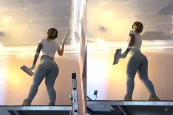 Misschien toch maar eens wat aan je plafond laten doen