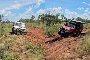 Aussie legt even uit wat de situatie is rondom de utes