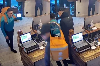 De kassa leegroven met Thuisbezorgd bezorgtas is echt kinderspel