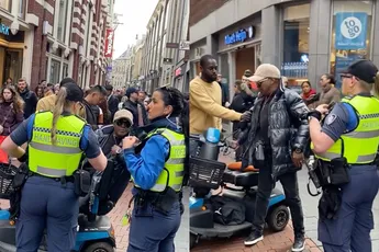 Man boos op handhaving, BOA's lopen weg