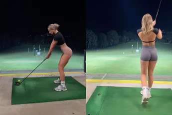 Opeens ben je heel de dag op een golfbaan te vinden