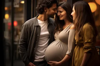 Vriendin van man wil trio, man maakt derde wiel aan wagen zwanger