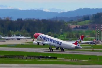 Edelweiss Airbus A340 had last van een “dipje” tijdens take-off