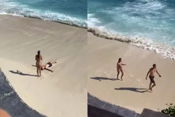 Als vakantiekiekje schieten de sfeer niet echt ten goede komt