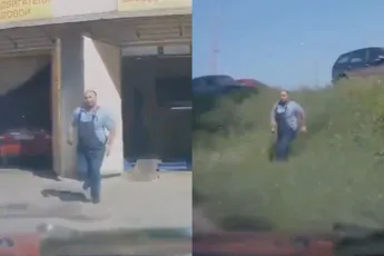 Ook in de garage is de handrem geen overbodige luxe