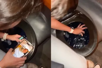 Als je alle ziektes wilt krijgen die er zijn: Vis een Vape uit een Dixi