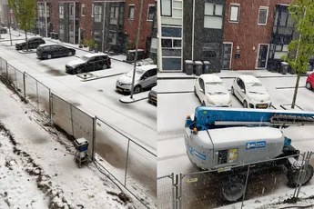 April doet wat hij wil: Winter wonderland in Rotterdam