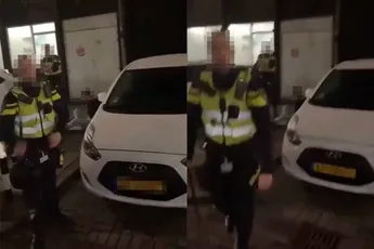 Man wil video maken voor 'Dumpert', maar maakt kennis met wapenstok van agent