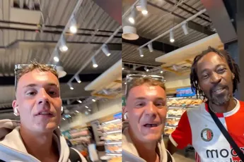 Met Feyenoord shirt in de Amsterdamse Bijlmer kan tegenwoordig gewoon