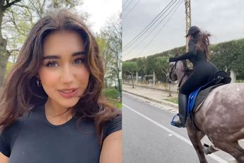 Nieuwe hobby op social media: Gluren naar meisjes die paardrijden