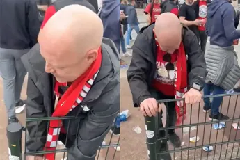 'Gasolina' Appie probeerde voor de wedstrijd ook een hek te slopen