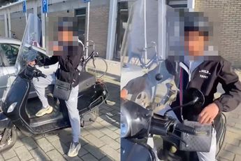 Gast in Capelle aan de IJssel weet waar zijn gestolen scooter is en haalt deze terug