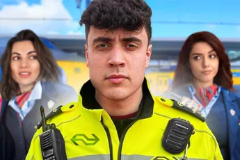 Het is heel makkelijk om bedrijfskleding van NS te bestellen, Darshan doet het voor