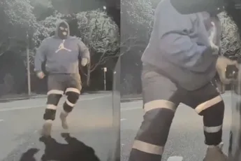 Bolle carjacker faalt omdat zijn vingers te dik waren om Tesla te openen