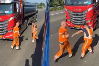 Chauffeurs gunnen elkaar het licht niet in de ogen en gaan matten