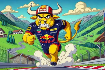 Max Verstappen wint GP van Oostenrijk niet, clasht met Norris en krijgt lekke band