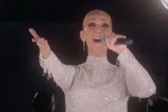 Zieke Céline Dion indrukwekkend tijdens openingsceremonie Olympische Spelen 2024