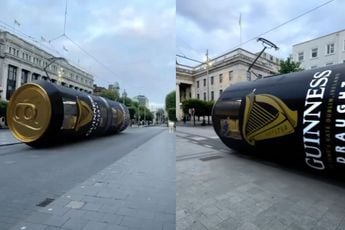 Is de Guinness Tram in Dublin nu echt of nep? Daar gaat het internet los op