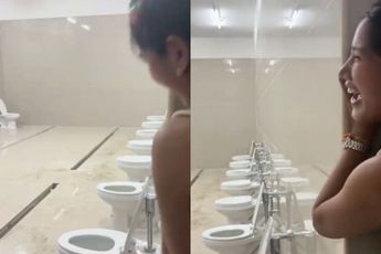 De openbare toiletten in China zijn echt van een ander kaliber