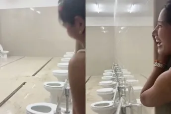 De openbare toiletten in China zijn echt van een ander kaliber