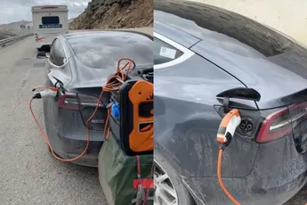 Tesla op diesel lijkt prima tussenoplossing