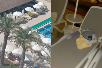 Dame onderneemt actie tegen mensen die om 02.00 uur 's nacht al handdoek hebben gelegd