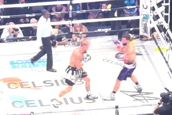 Jake Paul doet het weer, slaat voormalig UFC vechter Mike Perry naar de grond in ronde 6