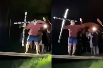 Mensen willen niet slapen... Ondertussen op het bruggetje bij Defqon.1